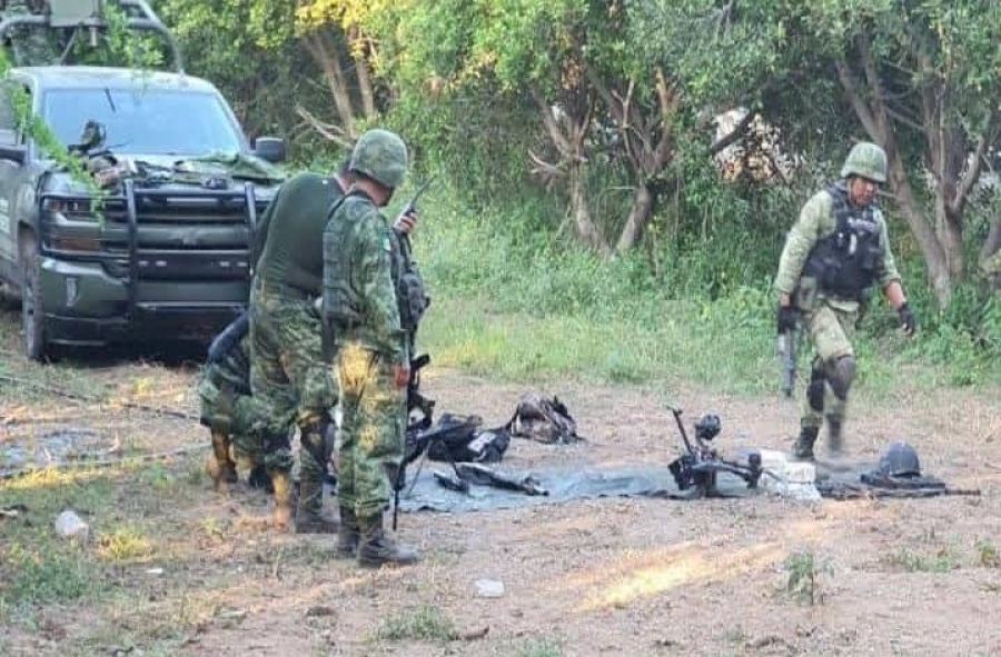 CJNG ataca a militares en Tepalcatepec.