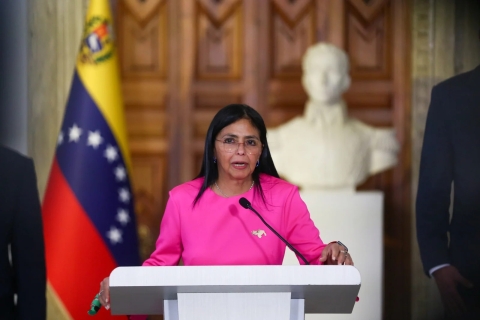 Tribunal Supremo de Venezuela ordena que Delcy Rodr&iacute;guez asuma la Presidencia de forma interina