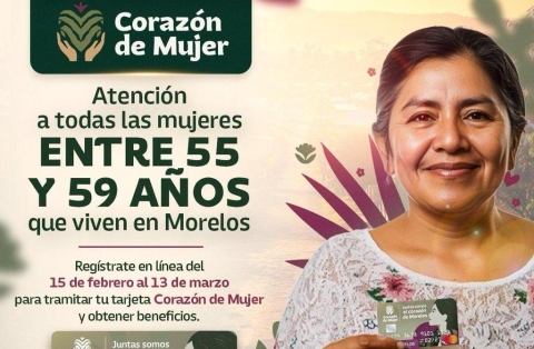 Más de 14 mil mujeres se han registrado en el programa estatal &#039;Corazón de mujer&#039;