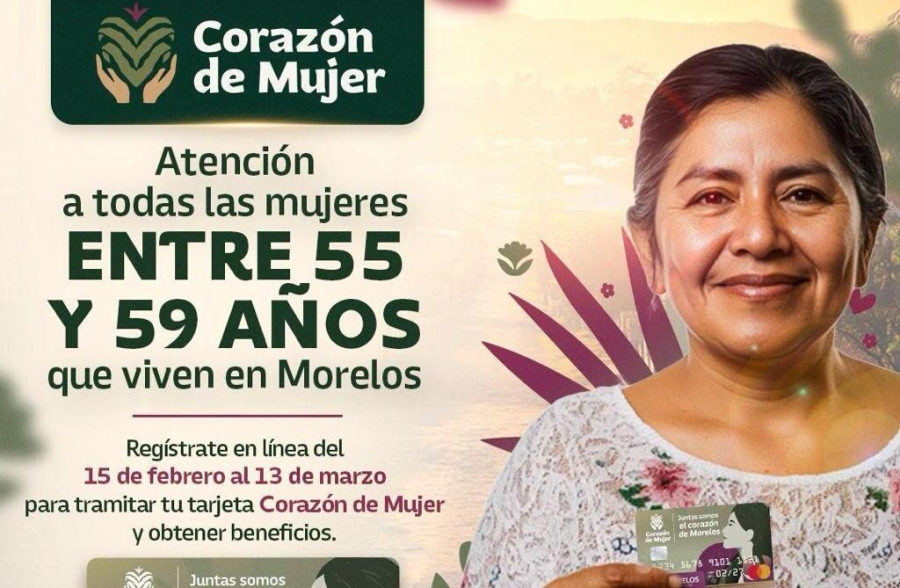 Más de 14 mil mujeres se han registrado en el programa estatal 'Corazón de mujer'