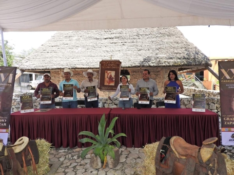 La cabalgata fue anunciada en un acto oficial.