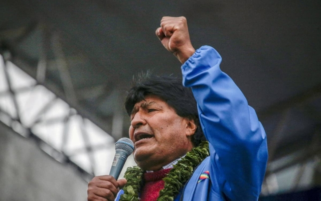 Evo Morales anuncia candidatura presidencial en Bolivia para 2025