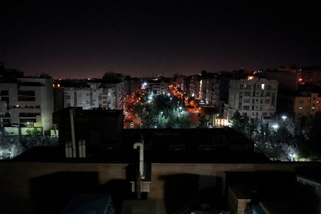 Vista de Teherán, la capital de Irán, a primera hora del 26 de octubre de 2024