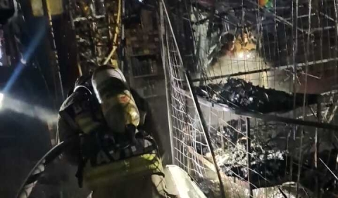 Se registra incendio en el mercado Galeana