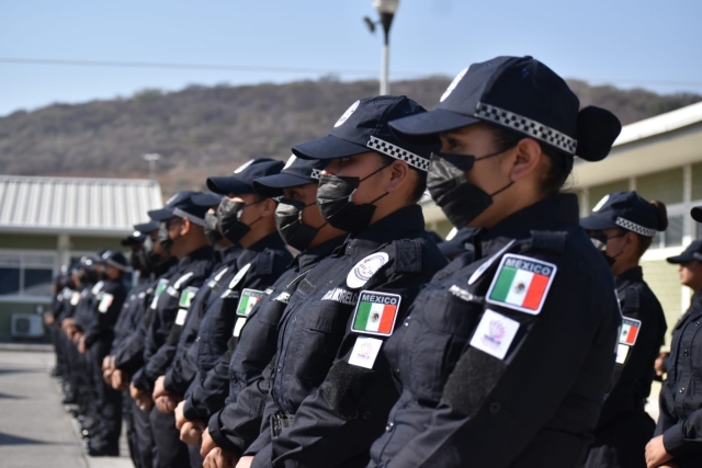 Se integran 10 nuevos cadetes a trabajos de seguridad pública en Jiutepec