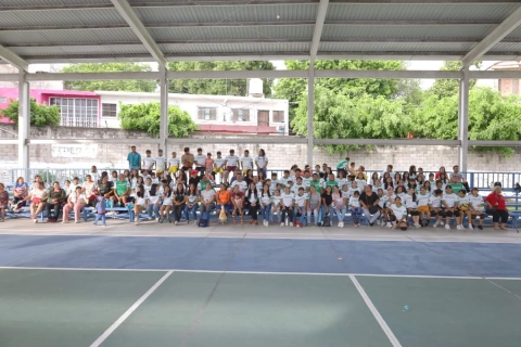 A partir de esta semana, niños y jóvenes del municipio podrán asistir a diferentes escuelas deportivas para aprovechar su tiempo libre.