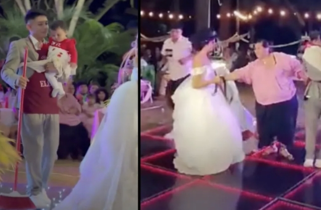 Suegra contra nuera: La divertida disputa en una boda por bailar &#039;El Mandilón&#039;