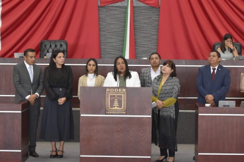 La bancada de Morena en el Congreso defendi&oacute; las acciones emprendidas por el gobierno del estado en materia de seguridad, en el contexto de la crisis en la UAEM.  