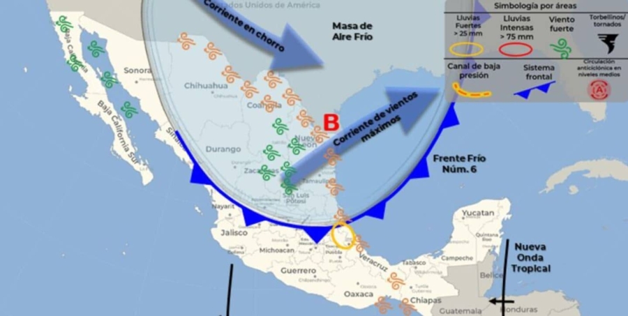 Baja de temperaturas por 