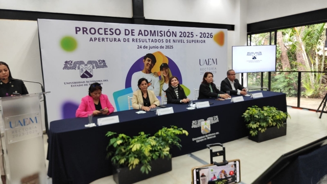 Efectúan apertura de resultados de nivel superior del proceso de admisión 2025-2026 en la UAEM