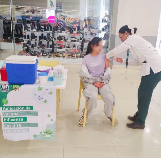 Invita IMSS Morelos a vacunaci&oacute;n contra influenza, covid-19 y sarampi&oacute;n