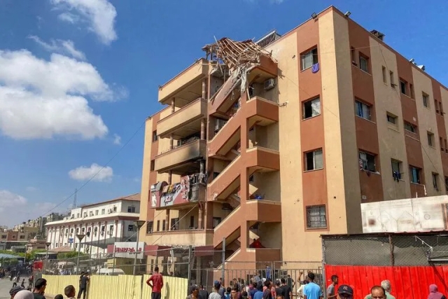 Director de hospital en Gaza desmiente &#039;cámara oculta&#039; tras bombardeo israelí