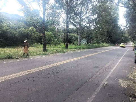 Previenen accidentes en carretera Ocuituco-Tetela del Volcán