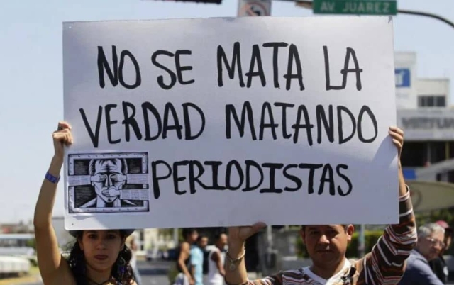 México y Afganistán, los países con más periodistas asesinados.