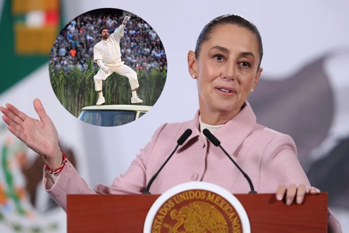 Sheinbaum elogia el mensaje de unidad de Bad Bunny en el Super Bowl LX