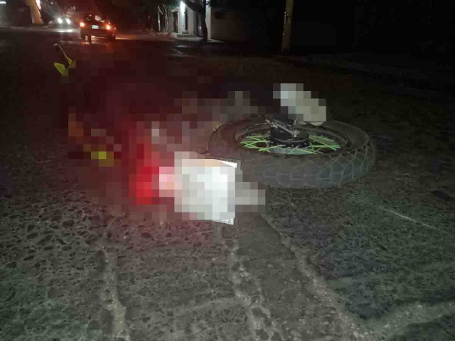 Un motociclista fue asesinado a tiros