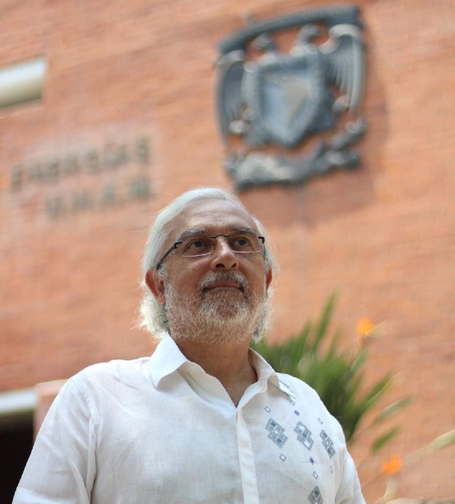 Antonio del Río Portilla, investigador del IER-UNAM. 