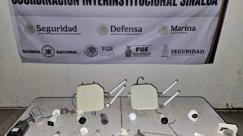 Retiran 15 cámaras de vigilancia irregulares en Culiacán; suman más de mil 700