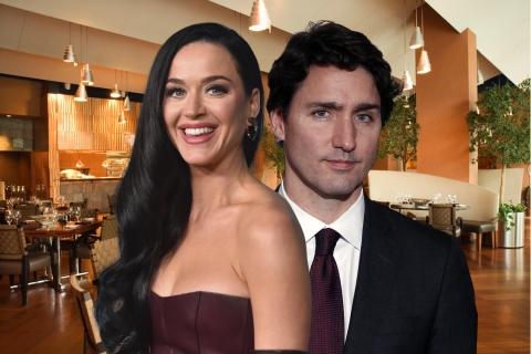¿En una cita? Katy Perry y Justin Trudeau cenan juntos en Montreal