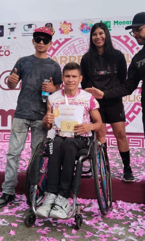 Representantes del DIF Yecapixtla ganan 4ª Carrera Atleta Chalcátl