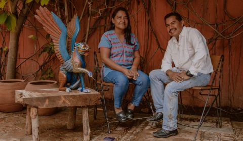 Jacobo y María Ángeles: artesanía con alma que trasciende fronteras desde Oaxaca