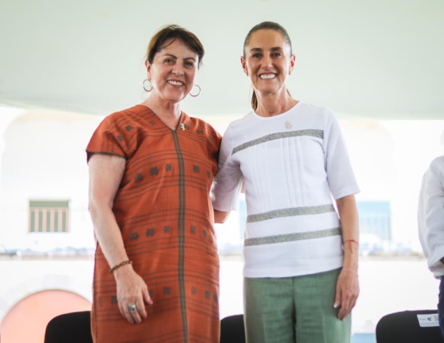 Reconoce presidenta Claudia Sheinbaum Pardo compromiso de Margarita Gonz&aacute;lez Saravia