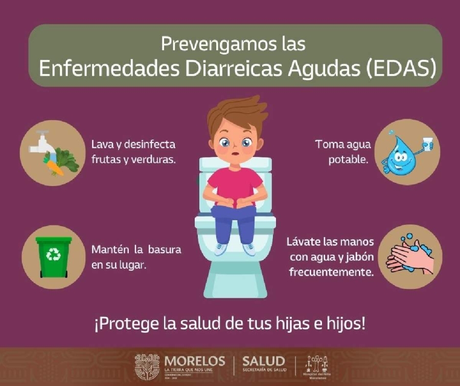 Hay incremento en casos de enfermedades gastrointestinales  