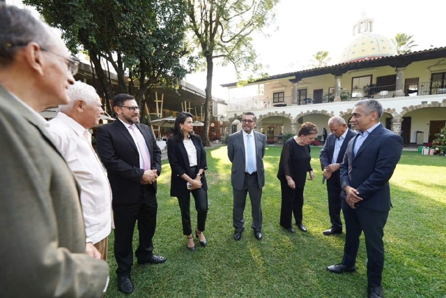 Ratifica Secretario de Gobierno al Colegio de Notarios fortalecer lazos para privilegiar seguridad jurídica y legalidad de las familias