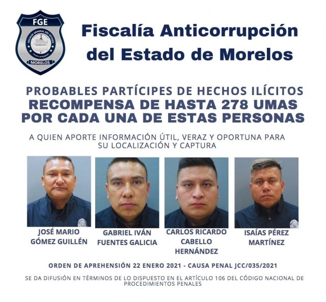 Ofrece FECC recompensas por policías implicados en desaparición de empresario gasero