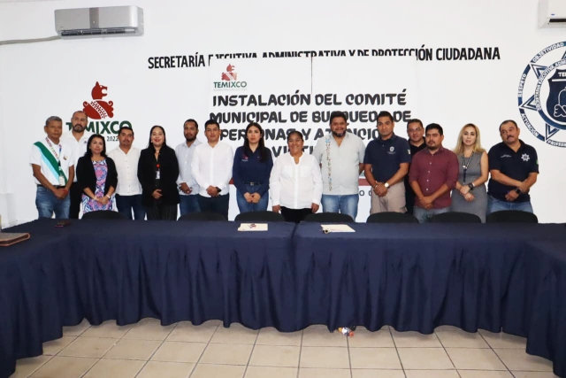 Temixco instala comité para búsqueda y atención a víctimas