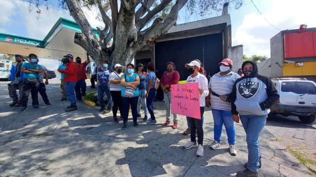 Exigen recolectores se les permita trabajar en el relleno sanitario de Loma de Mejía