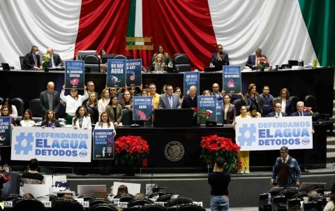 Diputados aprueban en lo general nueva Ley de Aguas