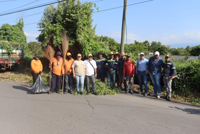 Temixco en acción: Calles limpias y libres de basura