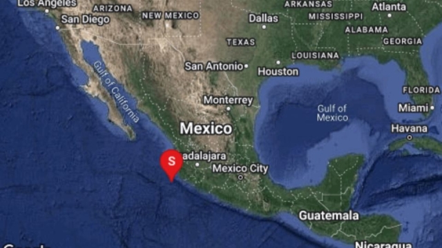 Reportan sismo de 5.8 en Cihuatlán, Jalisco
