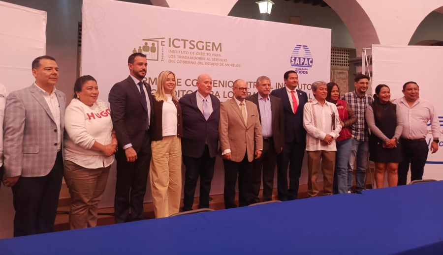 Convenio entre SAPAC e Instituto de Crédito beneficiará a más de 300 trabajadores municipales