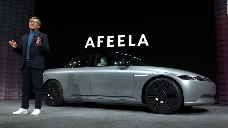 Sony presenta 'AFEELA', vehículo controlado por un mando PlayStation