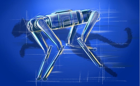 Un perro robot chino supera la velocidad promedio de Usain Bolt y marca un nuevo record tecnológico