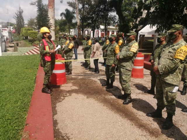 Participa 24 Zona Militar en el &#039;Primer Simulacro Nacional&#039;