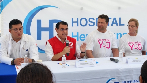 Llevan a cabo campaña de cirugías gratuitas de labio fisurado y paladar hendido