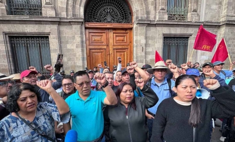 CNTE extenderá plantón por falta de respuesta de Sheinbaum