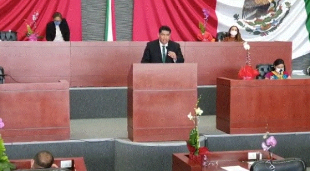 Llama presidente de la Mesa Directiva del Congreso local a la unidad entre las instituciones