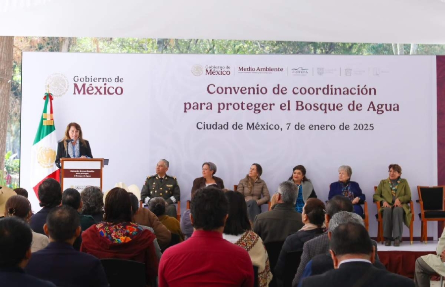 Margarita González resaltó la importancia de proteger el ecosistema en la zona colindante entre las tres entidades. 