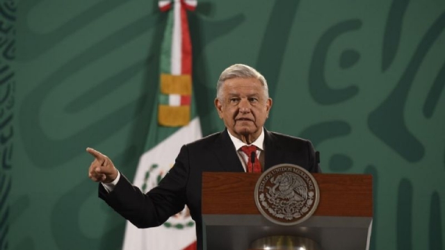 AMLO espera que EEUU autorice fondos para crisis migratoria.