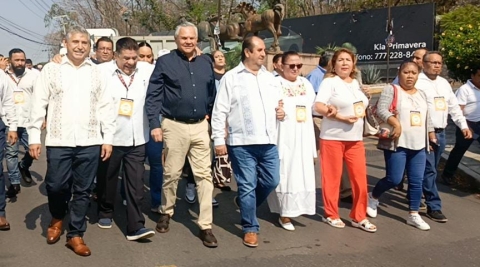 Conmemora edil capitalino Día del Trabajo con NGS