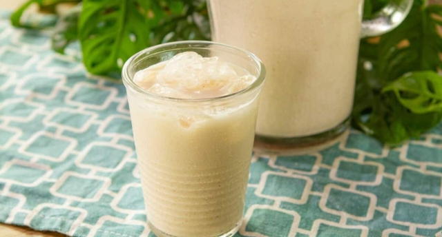 Refresca tu tarde con una bebida de diferente, te decimos cómo preparar agua fresca de mazapán