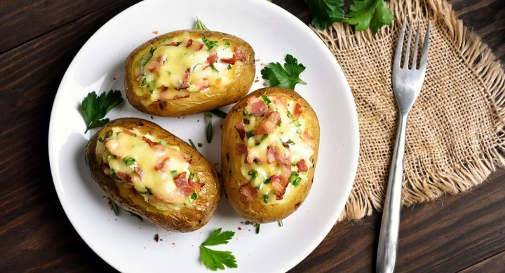 Cocina rápido, come bien: Receta express de papas rellenas