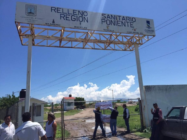 Brinda SDS asesoría para que relleno de Mazatepec cumpla con norma ambiental