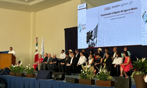 Morelos, sede de la clausura de foros &#039;Transformando el régimen del agua en México&#039;
