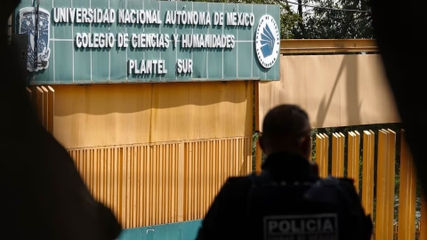 UNAM acuerda reforzar seguridad tras muerte de estudiante en CCH Sur
