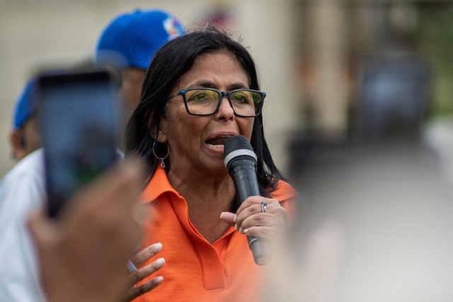 Delcy Rodr&iacute;guez destaca avances en Venezuela tras 100 d&iacute;as de gesti&oacute;n